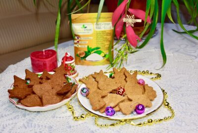 Suhkruvaba, gluteenivaba, Keto ja diabeedi sõbralikud piparkoogid mandlijahu ja Golden Steviaga