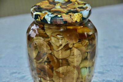 Marineeritud seened Golden Steviaga pickled mushrooms