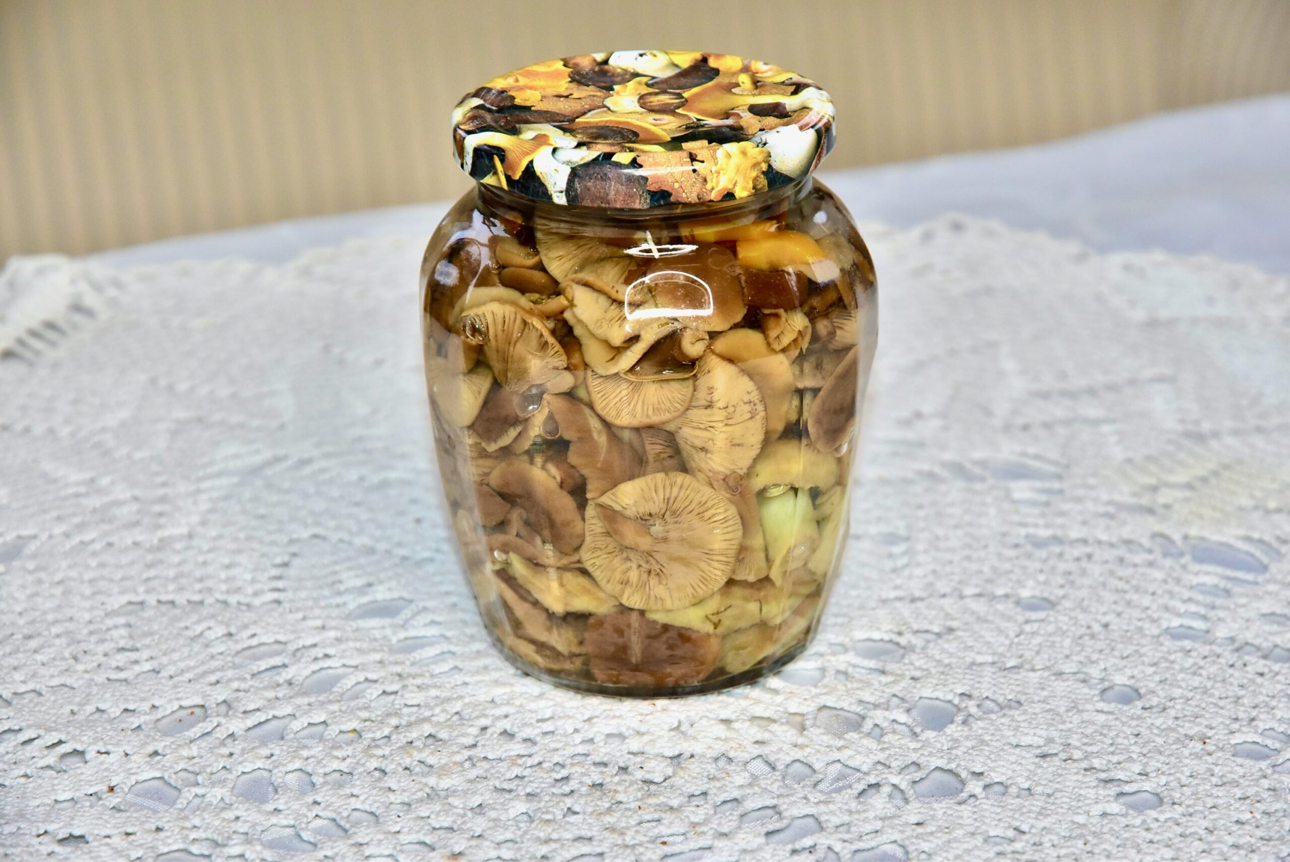 Marineeritud seened Golden Steviaga pickled mushrooms