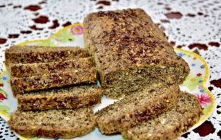 Linaseemne leiva retsept Golden Stevia Keto, Low Carb, Gluteenivaba