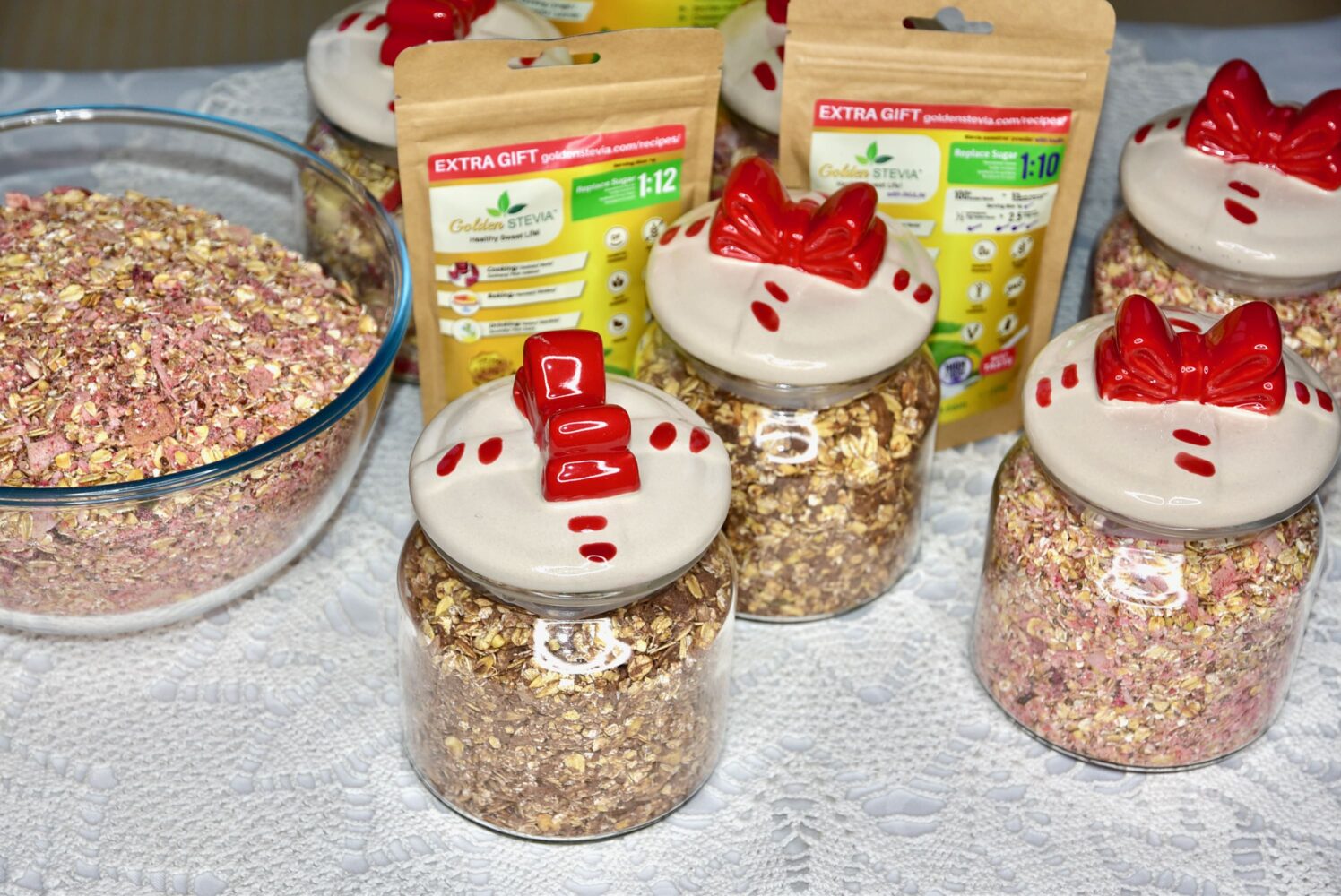 Shokolaadi pähkli müsli Golden Steviaga