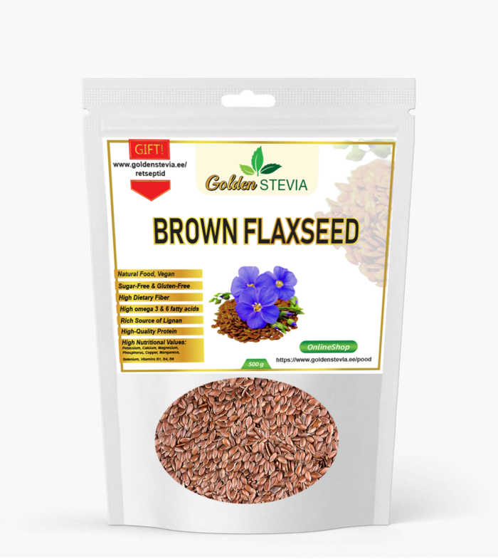 brown flaxseeds pruunid linaseemned süsivesikuvaene lchf keto