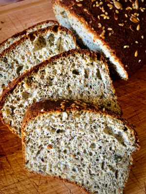 Kõrvitsaseemne proteiini jahu sai, Low, Carb, Keto, Gluteenivaba, Suhkruvaba, Golden Stevia