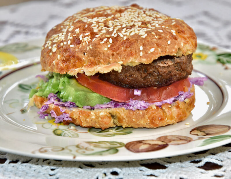 Keto Burger Gluteenivaba Low Carb sai – Fathead Burger Buns