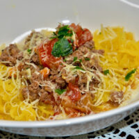 Ing.k Spaghetti Squash Spagetikõrvitsa pasta Bolognese- Gluteenivaba, Low Carb, Keto ja diabeedi sõbralik!