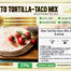 Keto Tortilla- Taco küpsetussegu - Keto Tortilla-Taco Mix - Golden Stevia Suhkruvaba, Gluteenivaba, Low Carb 220 g, 8 tk