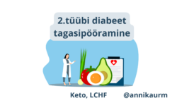 2. tüübi diabeedt tagasipööramine tervenemine low carb dieedi menüü