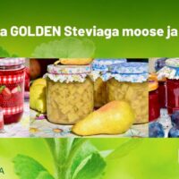 Kuidas teha suhkruvaba moosi, mahl, krõpsud, siirup hoidis annika urm golden stevia