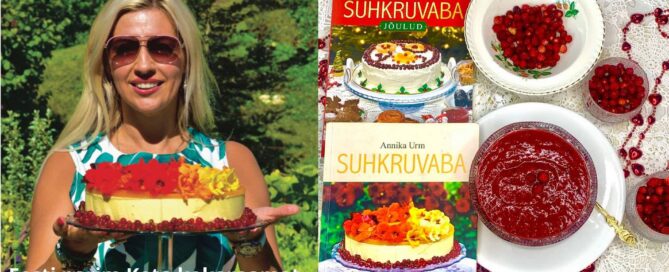 Eesti parim keto kokaraamat diabeetikutele, kaalulangetajatele ja 40+ naistele Autor Annika Urm