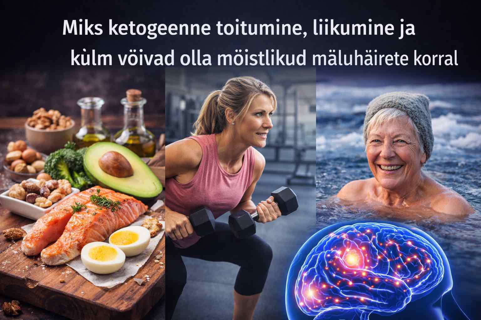 Miks ketogeenne toitumine, liikumine ning külma–kuuma vaheldus on mäluhäirete korral rohkem kasu kui ravimid?