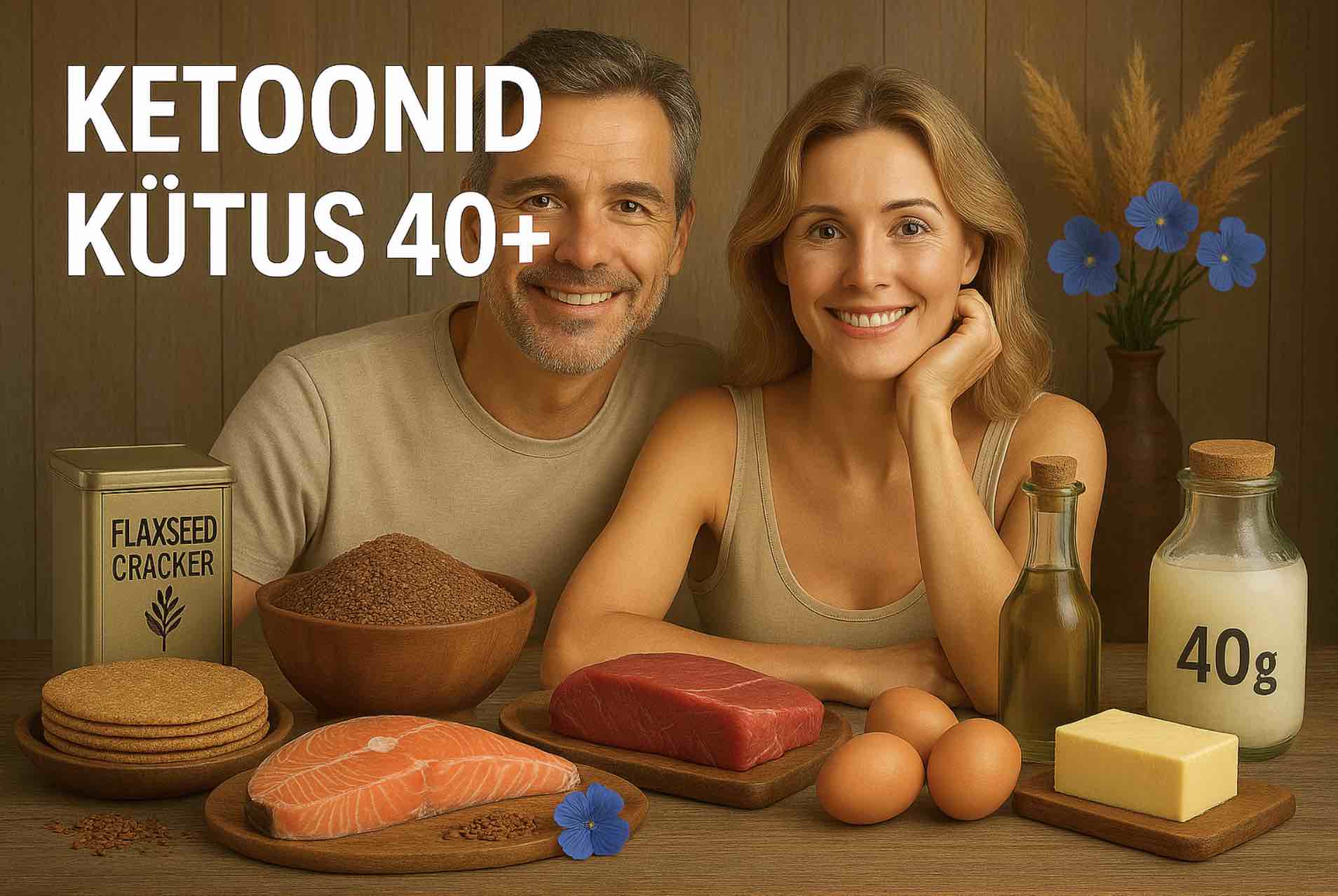 Östradiooli langus, aju energiakriis ja ketoonid- praktiline toitumisjuhis 40 + naisele ja mehele-Annika Urm golden stevia