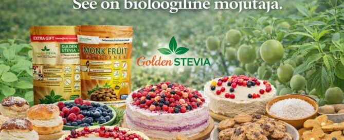 Suhkur ei ole lihtsalt magus See on bioloogiline mõjutaja annika urm golden stevia suhkruvaba monk fruit