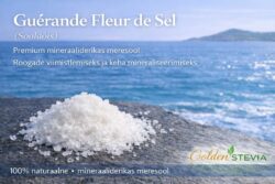Guérande Fleur de Sel soolaõis (Fleur de Sel de Guérande) – 100 g Golden Stevia e-pood