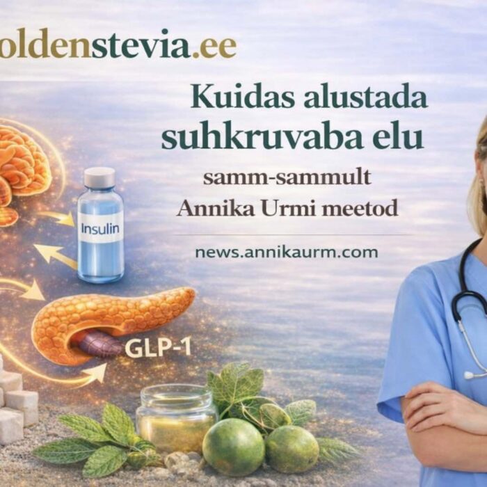 Annika Urm – suhkruvaba Low Carb & Keto juhend ja konsultatsioonid Goldenstevia.ee