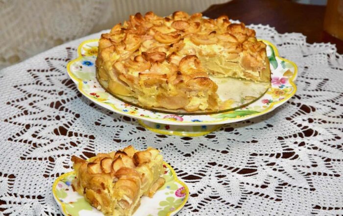 Suhkruvaba gluteenivaba Pariisi õunakook Low Carb mandlijahuga